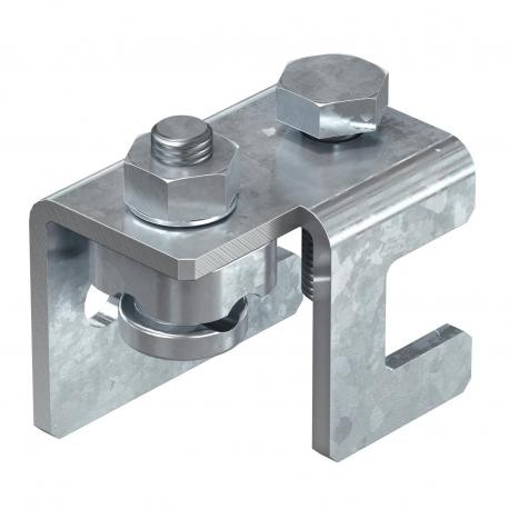 Obo-bettermann 5010 20 FT OBO BETTERMANN Construction clamp , 20mm, Hot-dip galvanised, DIN EN ISO 1461, Steel, St