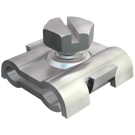 Obo-bettermann 261 3-6 G OBO BETTERMANN Wire cable clamp , 3-6mm, Electrogalvanised, DIN 50961, Steel, St