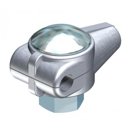 OBO BETTERMANN 244 244 5311039 OBO BETTERMANN T-connector , Electrogalvanised, DIN 50961, Die-cast zinc, Zn