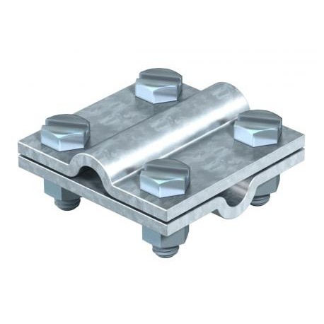 OBO BETTERMANN 253 8X8 253 8X8 5312604 OBO BETTERMANN Cross-connectors , 8-10mm, Hot-dip galvanised, DIN 267, Teil 10, Steel, St