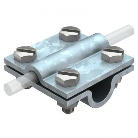 OBO BETTERMANN 253 10X16 253 10X16 5312809 OBO BETTERMANN Cross-connectors , 8-10mm, Hot-dip galvanised, DIN 267, Teil 10, Steel, St