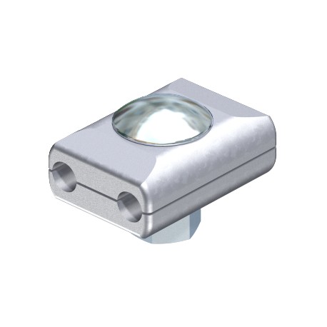 OBO BETTERMANN 260 8 260 8 5315700 OBO BETTERMANN Parallel connector , 8x8mm, Electrogalvanised, DIN 50961, Die-cast zinc, Zn