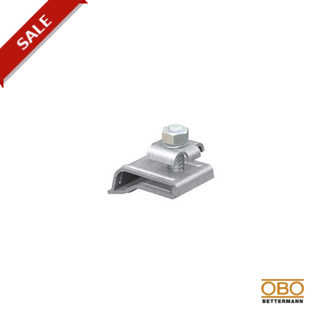Obo-bettermann RK-FIX OBO BETTERMANN Gutter clamp with spring , Hot-dip galvanised, DIN EN ISO 1461, Steel, St