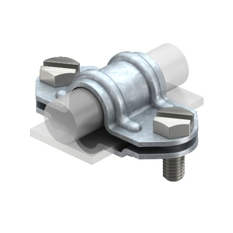 Obo-bettermann 226 8-10 OBO BETTERMANN Separating piece , 8-10mm, Hot-dip galvanised, DIN EN ISO 1461, Steel, St