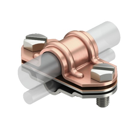 Obo-bettermann 226 ZV CU OBO BETTERMANN Separating piece bimetal, Stainless steel, grade 304, VA, 1.4301