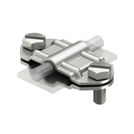 Obo-bettermann 233 VA OBO BETTERMANN Separating piece , 8-10mm, Stainless steel, grade 304, VA, 1.4301