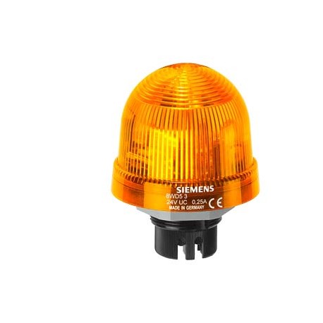 Siemens 8WD5350-0CE Integrated signal lamp, single flash light, w. built-in electronic flash, clear, 230 V A..