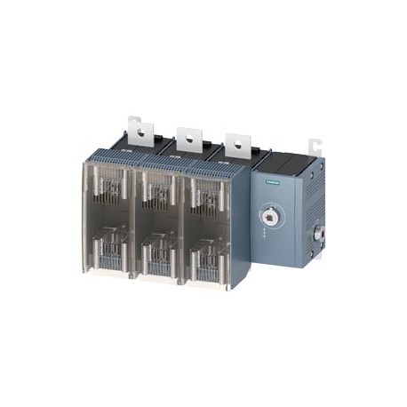 SIEMENS 3KF5363-4RF11 3KF5363-4RF11 SIEMENS switch disconnector with fuse 630 A, frame size 5, 3-pole for LV HRC fuse size 2 and 3..