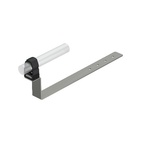 OBO BETTERMANN isCon H280 PA isCon H280 PA 5408049 OBO BETTERMANN Roof conductor holder for tiled roofs, 280mm, Black, Polyamide, PA