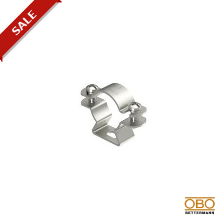 Obo-bettermann isCon H 26 VA OBO BETTERMANN Cable fixing device for isCon cable, grey, ø 26mm, Stainless steel, gra..