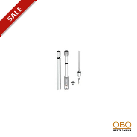 Obo-bettermann isFang IN 4000 OBO BETTERMANN Insulated interception rod for isCon cable, internal, 4000mm, Fibre-gl..