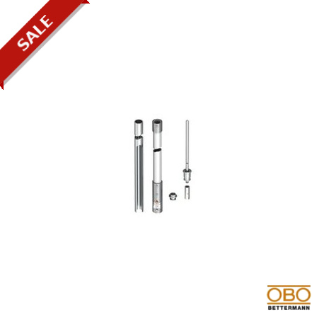OBO BETTERMANN isFang IN-A 4000 isFang IN-A 4000 5408938 OBO BETTERMANN Insul. interception rod+outlet for isCon cable, internal, 4000mm, Fi..