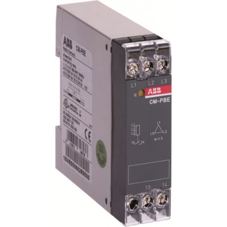 Abb 1SVR550882R9500 CM-PBE Phase loss monitoring relay 1n/o, L1,2,3 380-440VAC