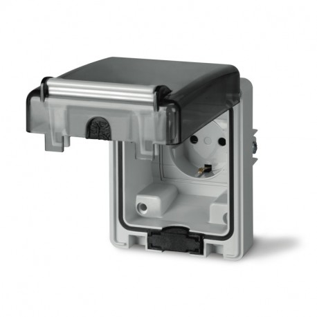 Scame 570.6407 GERMAN STANDARD SOCKET IP66 70x87 16A