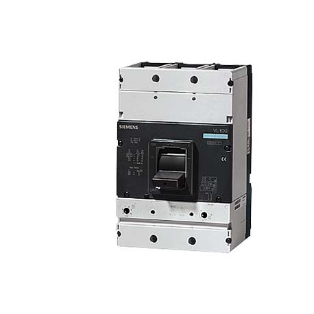 SIEMENS 3VL5763-2TH46-0AA0 3VL5763-2TH46-0AA0 SIEMENS circuit breaker VL630H high breaking capacity Icu 70kA, 415V AC 4-pole, line prot..