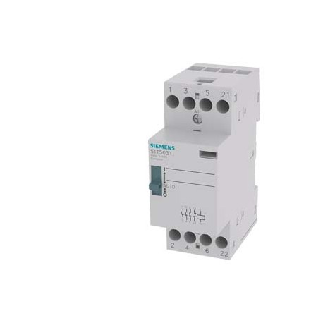 SIEMENS 5TT5831-6 5TT5831-6 SIEMENS INSTA contactor 0/1-automatic with 3 NO contacts and 1 NC contact Contact for 230 V AC, 40..