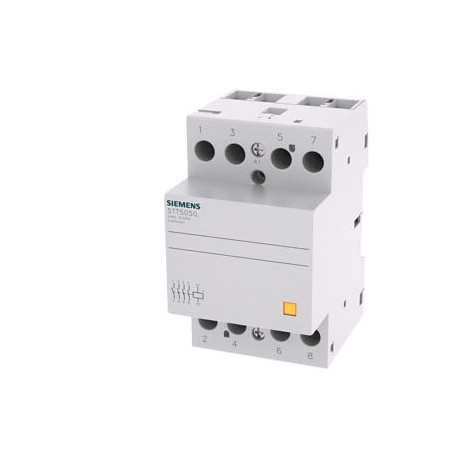 SIEMENS 5TT5850-2 5TT5850-2 SIEMENS INSTA contactor with 4 NO contacts Contact for 230 V AC, 400V 63A Control 24 V AC