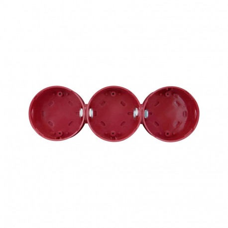 Eaton-moeller 593008FULL-0321 CB/3/R COMBI TRIPLE DEEP BASE RED EATON ELECTRIC CB/3/R COMBI TRIPLE DEEP BASE RED