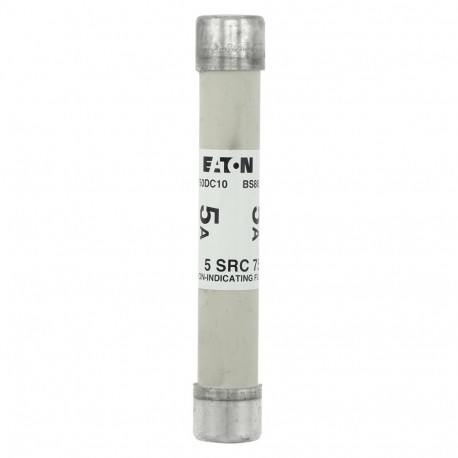 Eaton-moeller 5Amp 750V dc TRACTION FUSE EATON ELECTRIC Fuse-link, high speed, 5 A, DC 750 V, 21 x 127 mm, BS