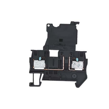 Siemens 8WH6000-1KG38 Fuse terminal 5x 20 mm 4 mm2, 6.2 mm wide black 24 V LED