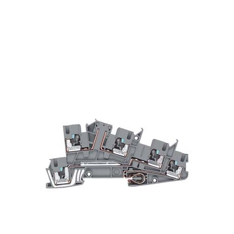 Siemens 8WH6001-4PF00 Installation terminal PE, L, L 2.5 mm2, 5.2 mm width gray