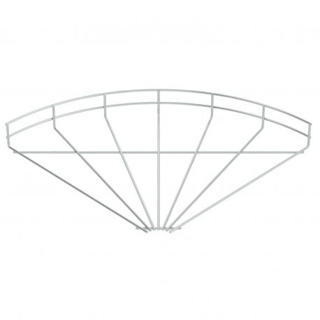 Obo-bettermann GRB 90 540 G OBO BETTERMANN 90° mesh cable tray bend , 55x400, Electrogalvanised, DIN 50961, Steel, ..