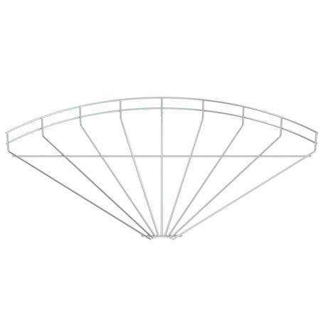 Obo-bettermann GRB 90 550 G OBO BETTERMANN 90° mesh cable tray bend , 55x500, Electrogalvanised, DIN 50961, Steel, ..