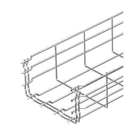 Obo-bettermann GRM 105 450 G OBO BETTERMANN Mesh cable tray GRM , 105x450x3000, Electrogalvanised, DIN 50961, Steel..