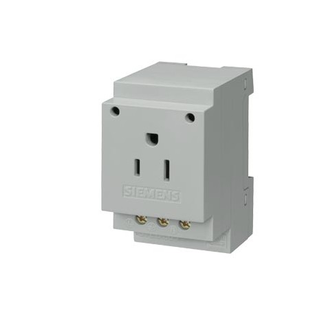 Siemens 5TE6804 Socket outlet 15A/125V AC according to IEC 60083, UL version Type NEMA, for installation in ..
