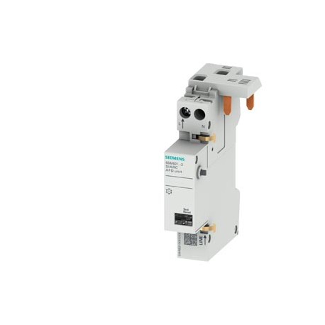 Siemens 5SM6011-2 Arc fault detection device block AFDD, 1-16 A 230 V for MCB or RCBO 1+N 1 MW