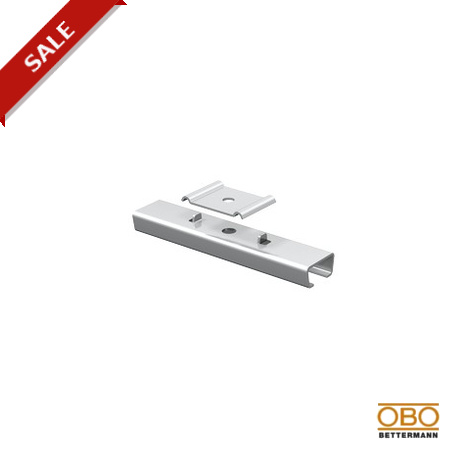 Obo-bettermann GMS 170 VA4404 OBO BETTERMANN Centre suspension for mesh cable tray with clamp, B170mm, Stainless st..