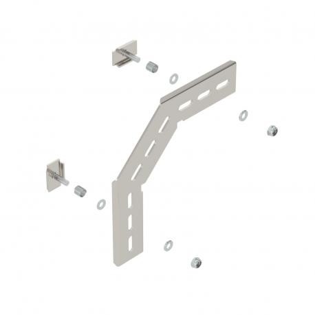 Obo-bettermann MW 90 SL17 A2 MW 90 SL17VA4301 6016278 OBO BETTERMANN 90° installation angle for C-mesh cable tray, 170x170, Stainless ste..