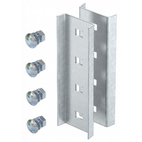 OBO BETTERMANN VIS 8 FT VIS 8 FT 6018300 OBO BETTERMANN I support connector and truss-head bolts, 200x68, Hot-dip galvanised, DIN EN..