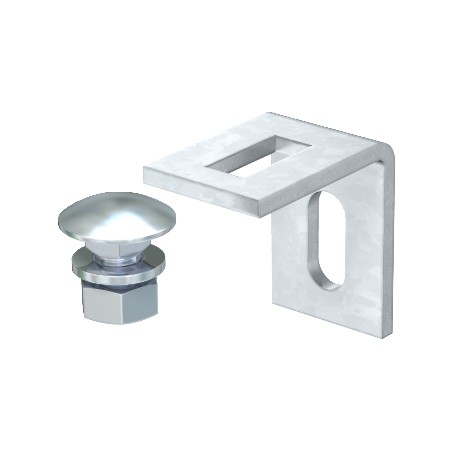 OBO BETTERMANN BW 60 40 FT BW 60 40 FT 6019560 OBO BETTERMANN Fastening bracket , 60x60x40, Hot-dip galvanised, DIN EN ISO 1461, Steel,..