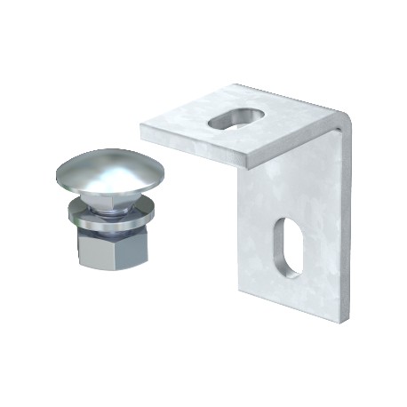 OBO BETTERMANN BW 70 40 FT BW 70 40 FT 6019706 OBO BETTERMANN Fastening bracket , 70x50x40, Hot-dip galvanised, DIN EN ISO 1461, Steel,..