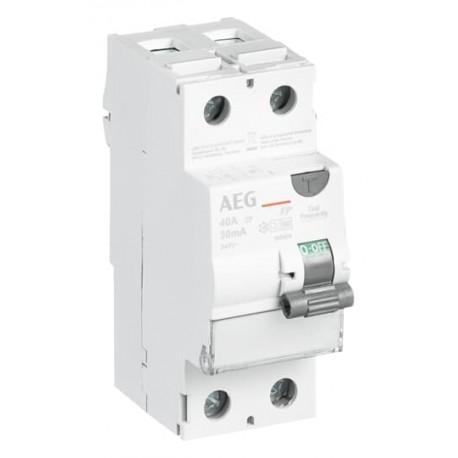 Aeg 603349 4TQA603349R0000 AEG RCCB/FP AI/2 40/0.03
