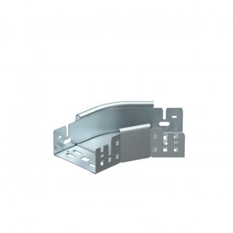 OBO BETTERMANN RBM 45 610 FS RBM 45 610 FS 6041040 OBO BETTERMANN 45° bend with quick connector, 60x100, Strip-galvanised, DIN EN 10147, ..