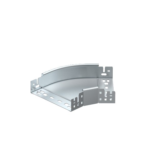 Obo-bettermann RBM 45 640 FS OBO BETTERMANN 45° bend with quick connector, 60x400, Strip-galvanised, DIN EN 10147, ..