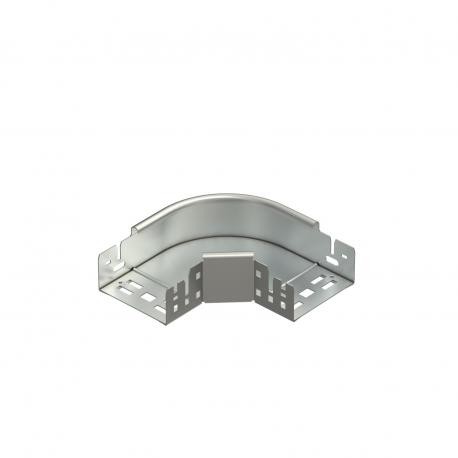 Obo-bettermann RBM 90 610 A2 OBO BETTERMANN 90° bend with quick connector, 60x100, Stainless steel, grade 304, VA, ..