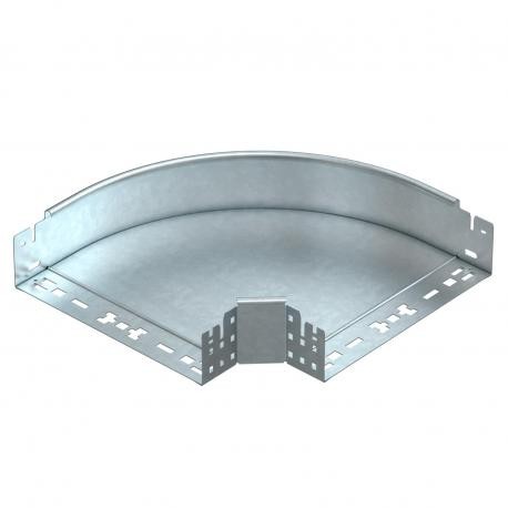 Obo-bettermann RBM 90 830 FT OBO BETTERMANN 90° bend with quick connector, 85x300, Hot-dip galvanised, DIN EN ISO 1..