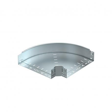 OBO BETTERMANN RBM 90 140 FS RBM 90 140 FS 6041846 OBO BETTERMANN 90° bend with quick connector, 110x400, Strip-galvanised, DIN EN 10147,..