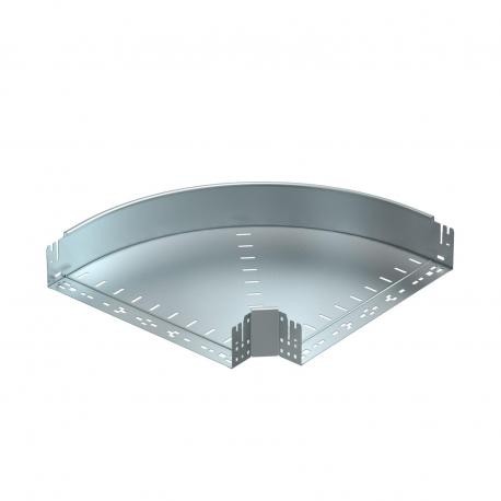 OBO BETTERMANN RBM 90 150 FS RBM 90 150 FS 6041848 OBO BETTERMANN 90° bend with quick connector, 110x500, Strip-galvanised, DIN EN 10147,..