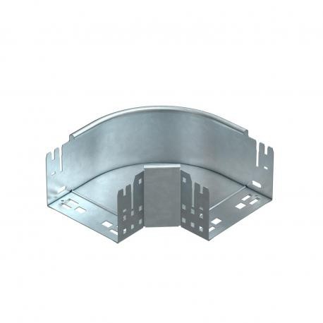 Obo-bettermann RBM 90 115 FT OBO BETTERMANN 90° bend with quick connector, 110x150, Hot-dip galvanised, DIN EN ISO ..