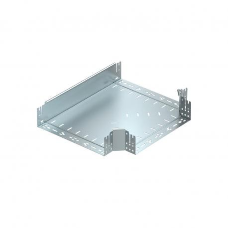 Obo-bettermann RTM 140 FS OBO BETTERMANN T-branch piece with quick connector, 110x400, Strip-galvanised, DIN EN 101..