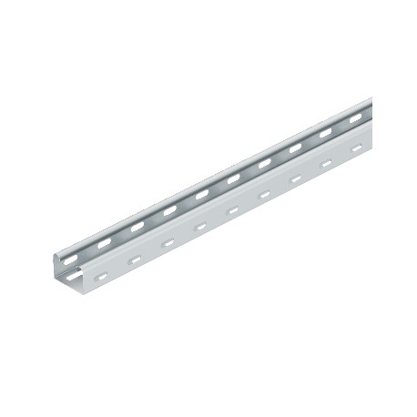 Obo-bettermann RKS 305 FS OBO BETTERMANN Cable tray RKS perforated with connector set, 35x50x3000, Strip-galvanised..