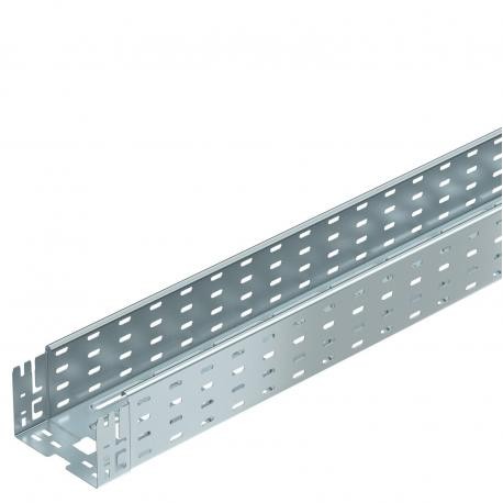 OBO BETTERMANN MKSM 115 FS MKSM 115 FS 6059158 OBO BETTERMANN Cable tray MKSM perforated with quick connector, 110x150x3050, Strip-galv..