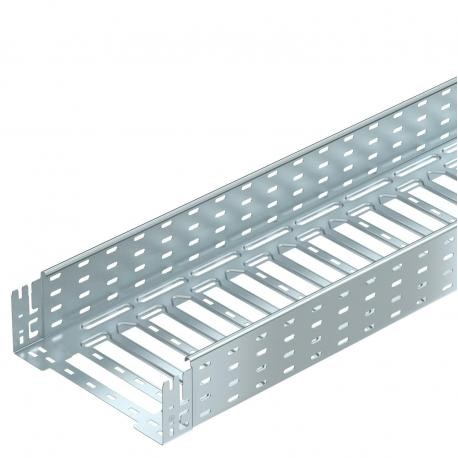OBO BETTERMANN MKSM 130 FS MKSM 130 FS 6059162 OBO BETTERMANN Cable tray MKSM perforated with quick connector, 110x300x3050, Strip-galv..