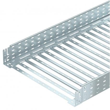 OBO BETTERMANN MKSM 160 FS MKSM 160 FS 6059168 OBO BETTERMANN Cable tray MKSM perforated with quick connector, 110x600x3050, Strip-galv..
