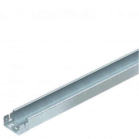 OBO BETTERMANN MKSMU 610 FT MKSMU 610 FT 6059248 OBO BETTERMANN Cable tray MKSMU unperf. with quick connector, 60x100x3050, Hot-dip galv..