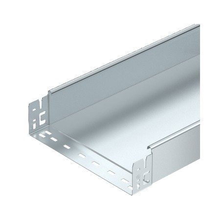 Obo-bettermann MKSMU 860 FT OBO BETTERMANN Cable tray MKSMU unperf. with quick connector, 85x600x3050, Hot-dip galv..